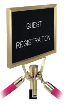 11″ x 14″ Sign Frame with Mounting Bracket