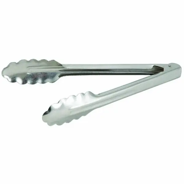 12″ Stainless Kitchen Tongs
