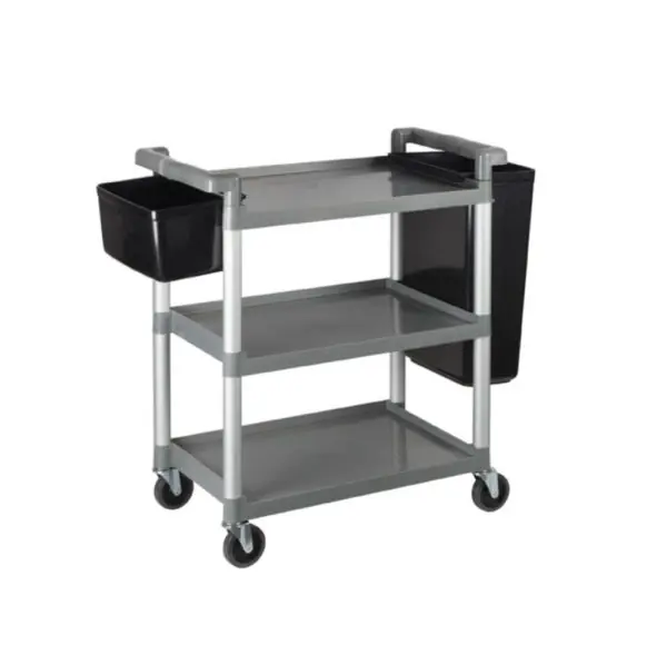 3 Tier Utility Cart – 400 Lb Capacity (Bins Sold Separately)