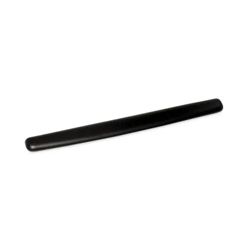 3M™ Antimicrobial Gel Thin Keyboard Wrist Rest, Extended, 25" x 2.5", Black