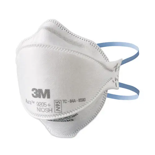 3M™ Aura Particulate Respirator 9205+, N95, One Size Fits All, 20/Pack