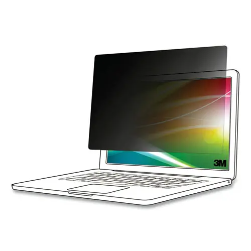 3M™ Bright Screen Privacy Filter for 15.6" Bezel Widescreen, Fits Laptop/2-in-1, 16:9 Aspect Ratio