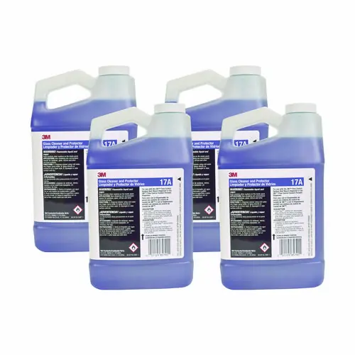 3M™ Glass Cleaner and Protector Concentrate, 2 L Bottle, 4/Carton