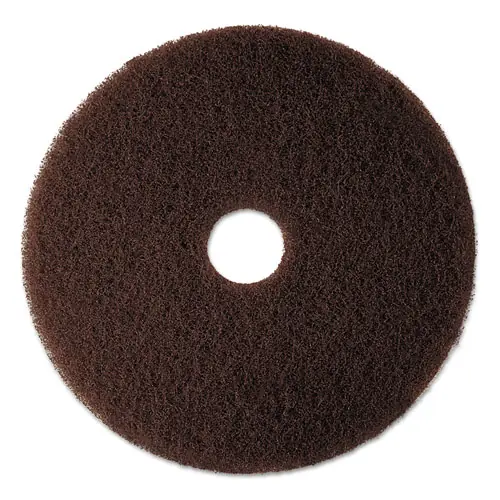 3M™ Low-Speed High Productivity Floor Pad 7100, 20" Diameter, Brown, 5/Carton
