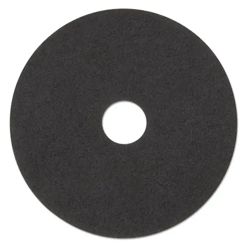 3M™ Low-Speed Stripper Floor Pad 7200, 23" Diameter, Black, 5/Carton