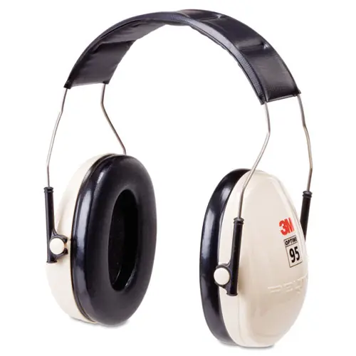 3M™ PELTOR OPTIME 95 Low-Profile Folding Ear Muff H6f/V, 21 dB, Beige/Black