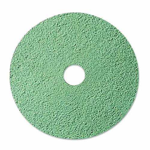 3M™ Ultra High-Speed Floor Burnishing Pads 3100, Aqua, 20" Diameter, 5/Carton
