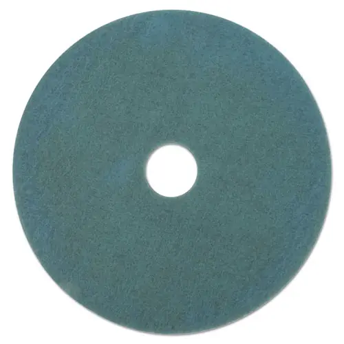 3M™ Ultra High-Speed Floor Burnishing Pads 3100, Aqua, 27" Diameter, 5/Carton