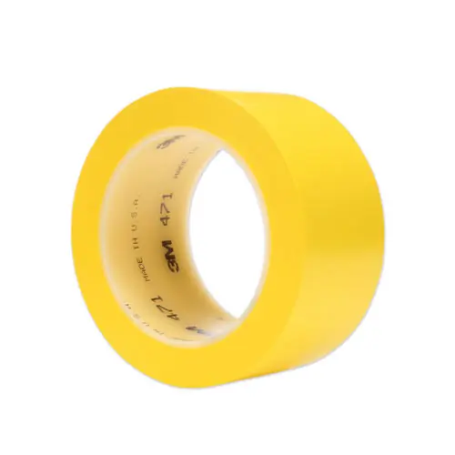 3M™ Vinyl Floor Marking Tape 471, Yellow, 2" x 36 yds