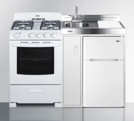 54″ Wide All-in-One Kitchenette with Stove