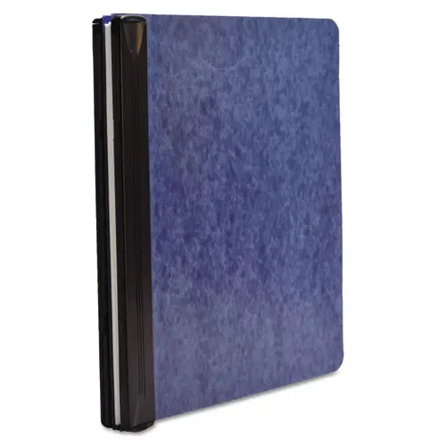 ACCO Expandable Hanging Data Binder, 2 Posts, 6" Capacity, 11 x 8.5, Blue
