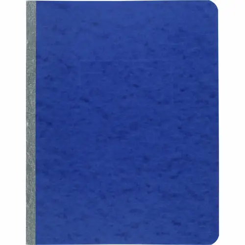 ACCO Pressboard Report Cover with Tyvek Reinforced Hinge, Two-Piece Prong Fastener, 3" Capacity, 8.5 x 11, Dark Blue/Dark Blue
