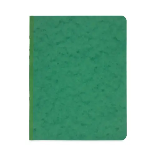 ACCO Pressboard Report Cover with Tyvek Reinforced Hinge, Two-Piece Prong Fastener, 3" Capacity, 8.5 x 11, Dark Green/Dark Green