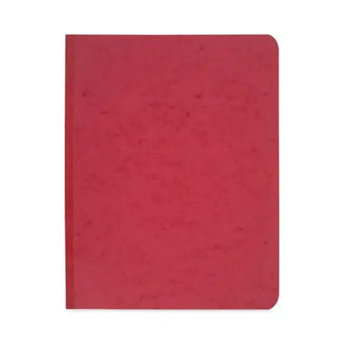 ACCO Pressboard Report Cover with Tyvek Reinforced Hinge, Two-Piece Prong Fastener, 3" Capacity, 8.5 x 11, Red/Red