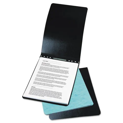ACCO PRESSTEX Report Cover with Tyvek Reinforced Hinge, Top Bound, 3" Capacity, Black