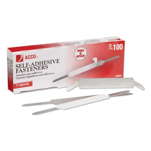ACCO Self-Adhesive Paper Fasteners