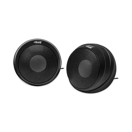 Adesso Xtream S4 Desktop Speakers, Black