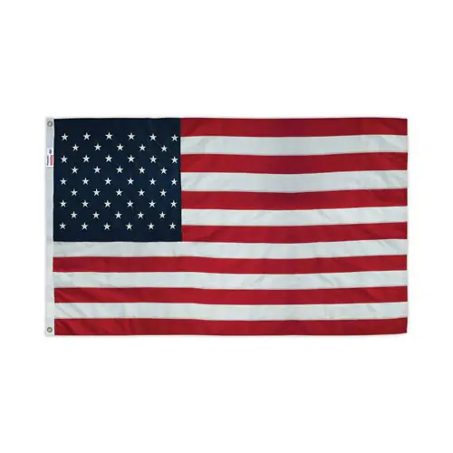 Advantus All-Weather Outdoor U.S. Flag, Heavyweight Nylon, 60" x 36"