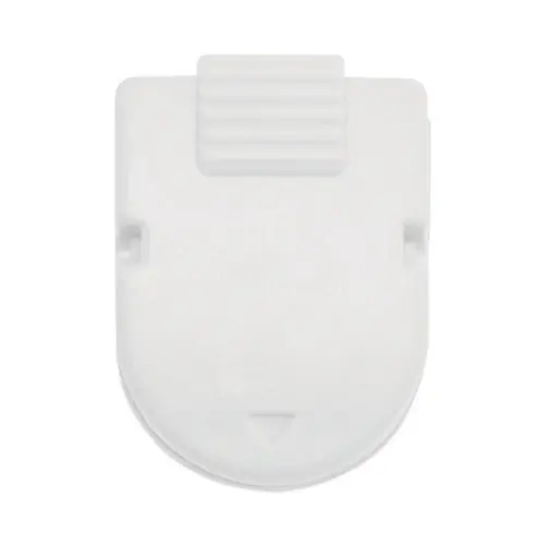 Advantus Magnetic/Adhesive Clips, 0.25" Jaw Capacity, White, 20/Box