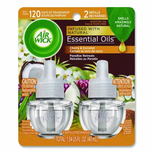 Air Wick® Scented Oil Refills, Paradise Retreat, 0.67 oz, 2/Pack
