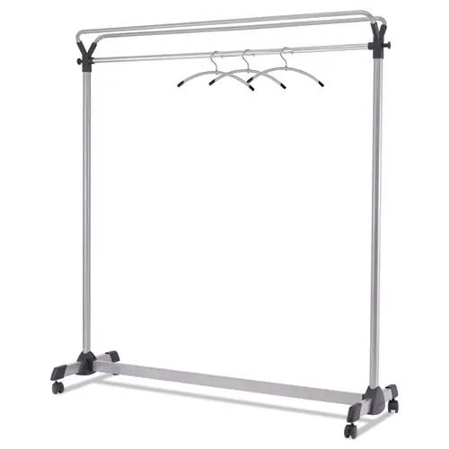 Alba™ Large Capacity Garment Rack, Black/Silver