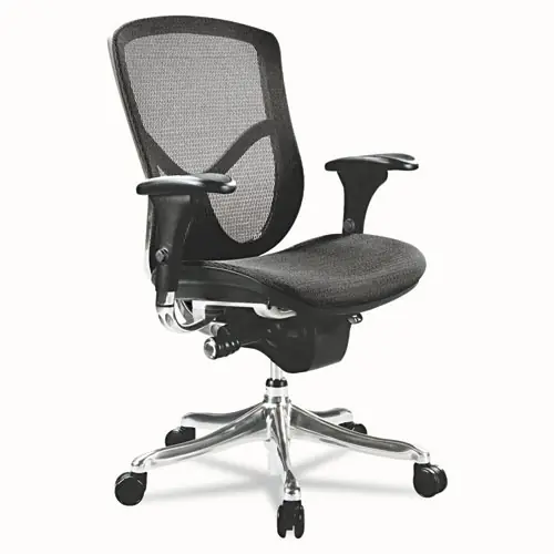 Alera® Alera® EQ Series Ergonomic Multifunction Mid-Back Mesh Chair