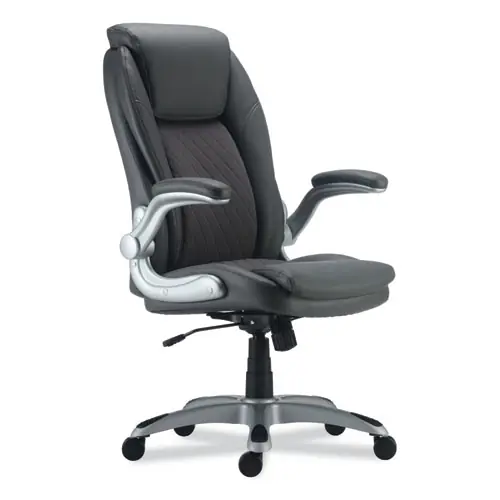 Alera® Alera® Leithen Bonded Leather Midback Chair
