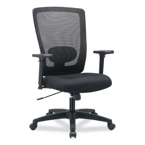 Alera® Alera Envy Series Mesh High-Back Multifunction Chair, Supports Up to 250 lb, Black