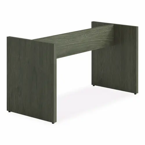 Alera® Alera Seville 96" Wide Conference Table Base, 50w x 22d x 28h, Walnut