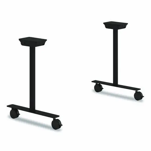 Alera® Alera Seville Training Table Base, 23w x 3d x 28h, Black
