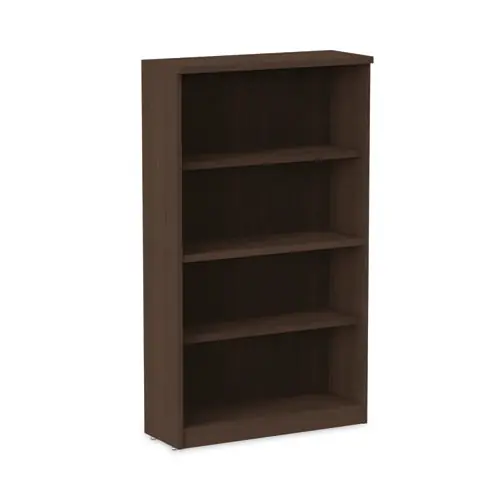 Alera® Alera Valencia Series Bookcase, Four-Shelf, 31.75"W x 14"D x 54.88"H, Espresso
