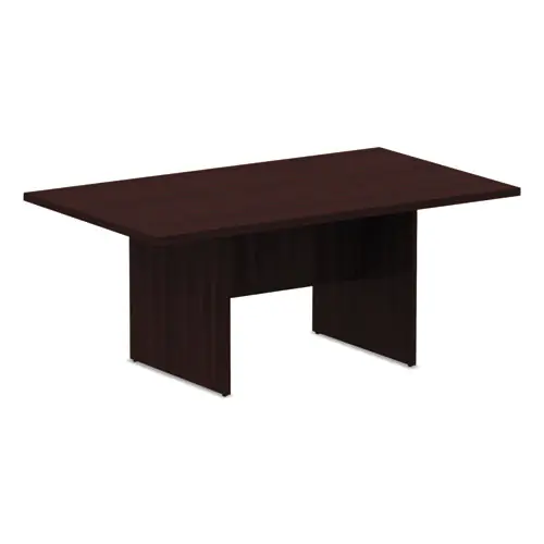 Alera® Alera Valencia Series Conference Table, Rectangular, 70.88w x 41.38d x 29.5h, Mahogany