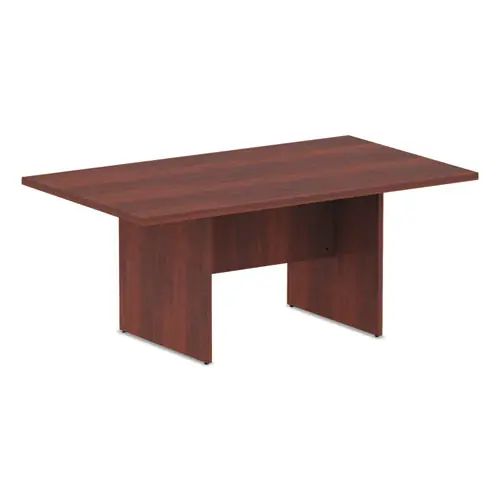 Alera® Alera Valencia Series Conference Table, Rectangular, 70.88w x 41.38d x 29.5h, Medium Cherry