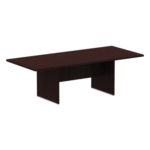 Alera® Alera Valencia Series Conference Table, Rectangular, 94.5"W x 41.38"D x 29.5"H, Mahogany