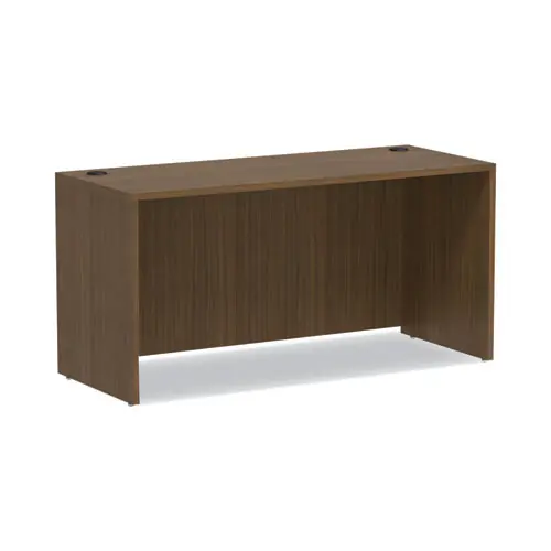 Alera® Alera Valencia Series Credenza Shell, Modern Walnut, 59.13"W x 23.63"D x 29.5"H