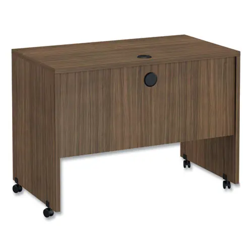 Alera® Alera Valencia Series Mobile Workstation Desk, 41.38" x 23.63" x 30", Modern Walnut