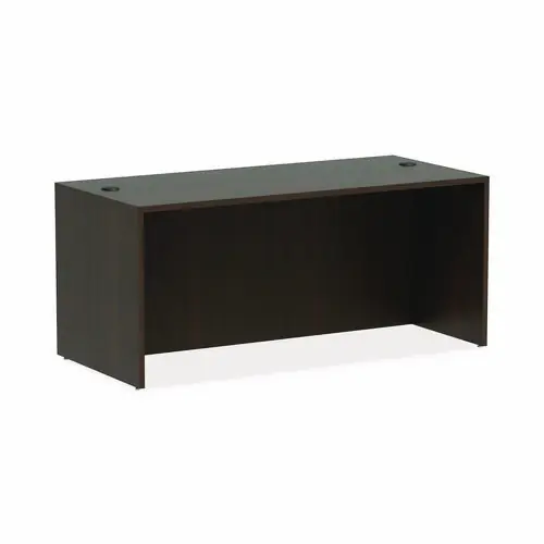 Alera® Alera Valencia Series Straight Front Desk Shell, 65" x 29.5" x 29.63", Espresso