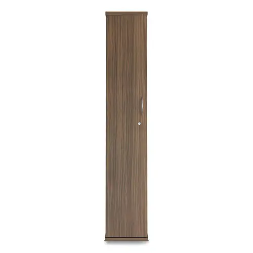 Alera® Alera Valencia Series Wardrobe, Modern Walnut, 11.88"W x 22.78"D x 65"H