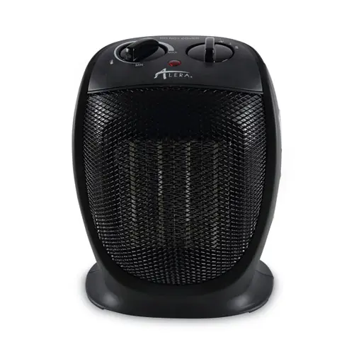 Alera® Ceramic Heater, Black, 1,500 W