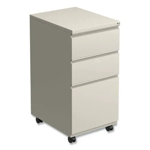 Alera® File Pedestal with Full-Length Pull, 3-Drawer, Box/Box/File, Legal/Letter Size, Putty