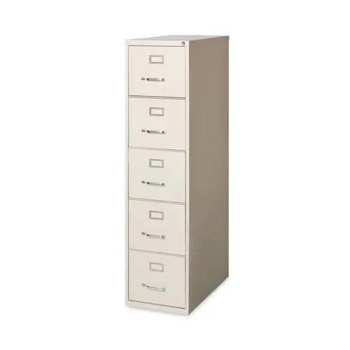 Alera® Five-Drawer Economy Vertical File, Putty