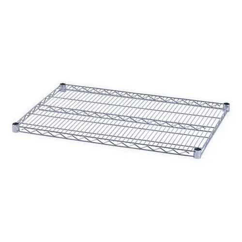 Alera® Industrial Wire Shelving Extra Wire Shelves, 36w x 24d, Silver, 2 Shelves/Carton