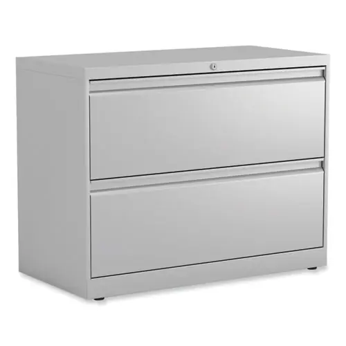 Alera® Lateral File, 2 Legal/Letter-Size File Drawers, Light Gray