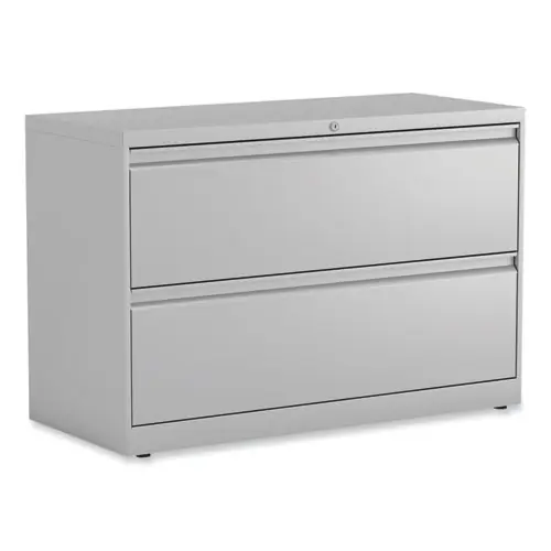 Alera® Lateral File, 2 Legal/Letter-Size File Drawers, Light Gray