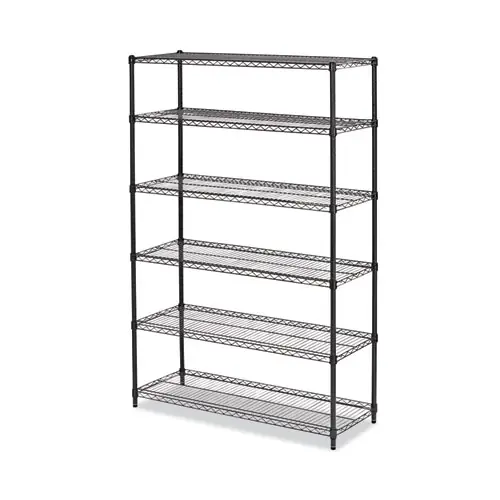 Alera® NSF Certified 6-Shelf Wire Shelving Kit