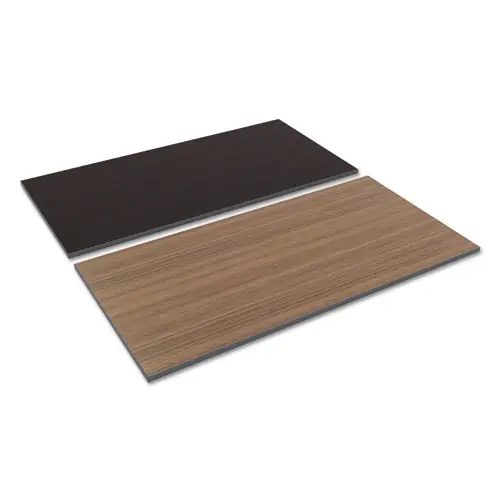 Alera® Reversible Laminate Table Top, Rectangular, 59.38" W x 29.5" D, Espresso/Walnut