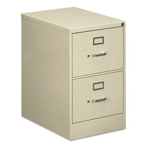 Alera® Two-Drawer Economy Vertical File, Legal Size, Putty