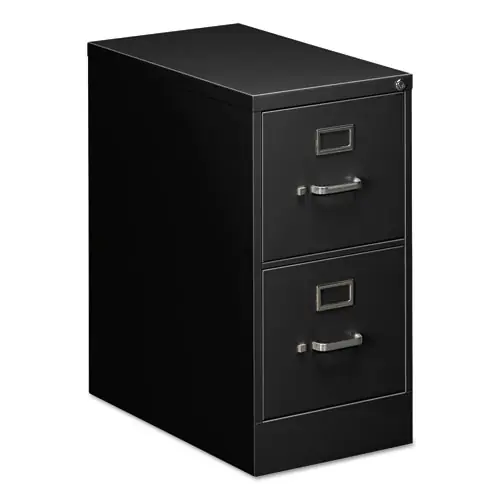 Alera® Two-Drawer Economy Vertical File, Black