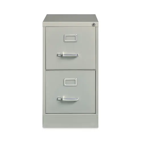 Alera® Two-Drawer Economy Vertical File, Light Gray