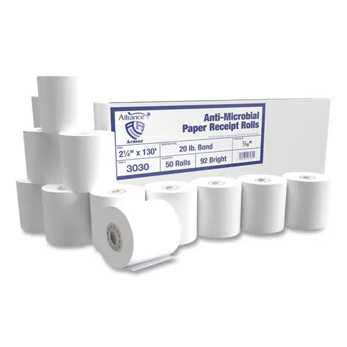 Alliance Armor Antimicrobial Receipt Roll Paper